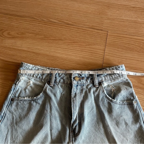 ROLLA’S Cut Off High Rise Slim Jean Shorts Women’s 27 - Picture 5 of 8